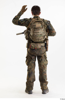 Photos Frankie Perry Army KSK Recon Germany Poses standing whole…